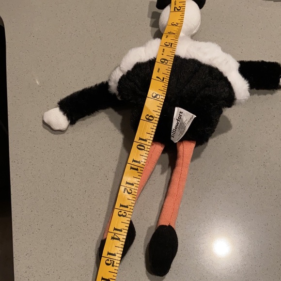 Pillowfort Ballet dancer OSTRICH Plus with bow mini New without Tags - Picture 6 of 8